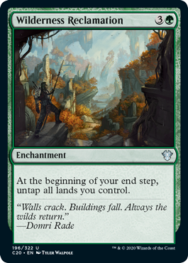 Wilderness Reclamation (Commander 2020 Ikoria) Medium Play