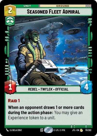 Seasoned Fleet Admiral (Jump to Lightspeed) Near Mint