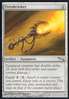 Fireshrieker (Mirrodin) Light Play Foil