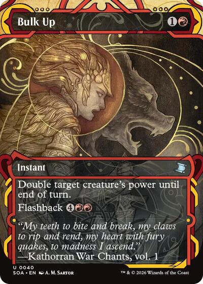 Bulk Up (Secrets of Strixhaven: Mystical Archive) Near Mint Foil