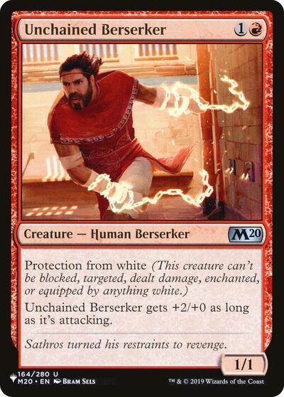 Unchained Berserker (The List) Light Play