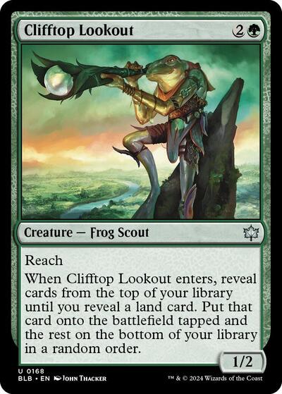 Clifftop Lookout (Bloomburrow) Light Play