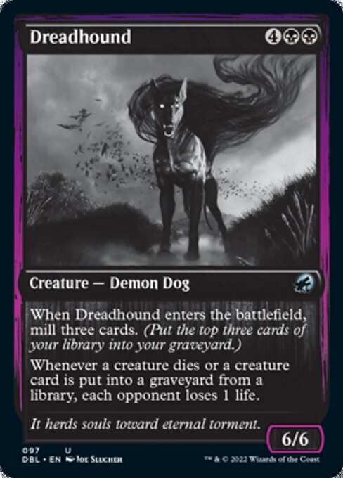 Dreadhound (Innistrad: Double Feature) Light Play