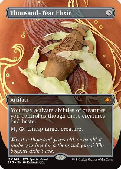 Thousand-Year Elixer (Borderless) (Special Guests) Near Mint