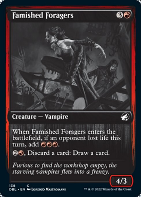 Famished Foragers (Innistrad: Double Feature) Light Play