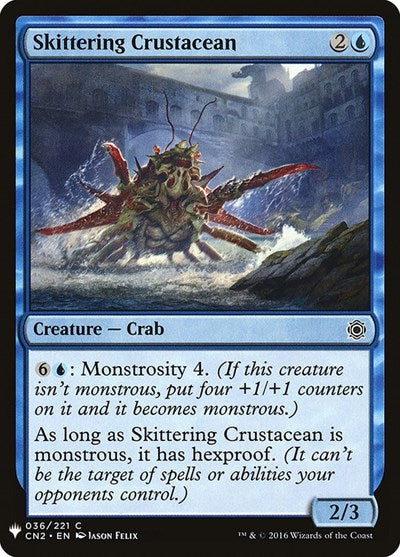 Skittering Crustacean (Mystery Booster) Light Play