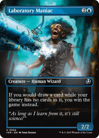Laboratory Maniac (Borderless) (Innistrad Remastered) Light Play Foil