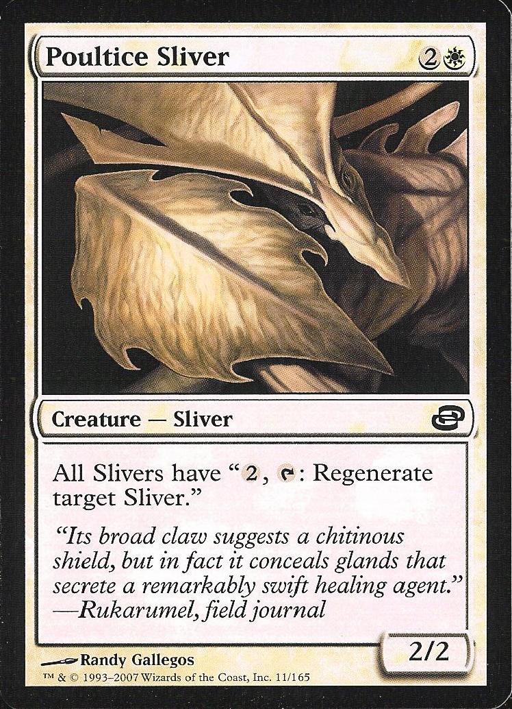 Poultice Sliver (Planar Chaos) Near Mint Foil