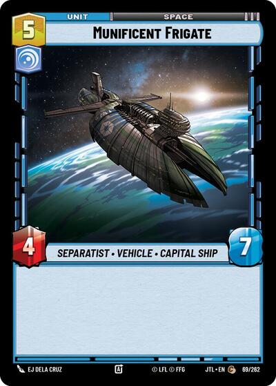 Munificent Frigate (Jump to Lightspeed) Near Mint