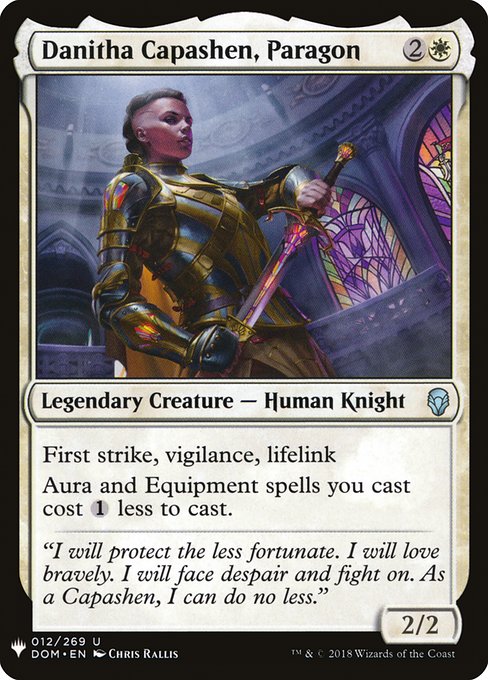 Danitha Capashen, Paragon (Mystery Booster) Light Play
