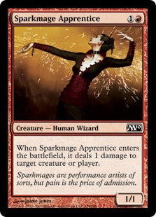Sparkmage Apprentice (Magic 2010 Core Set) Medium Play