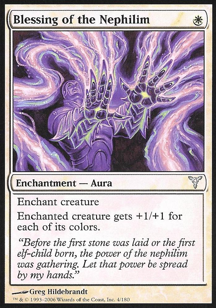 Blessing of the Nephilim (Dissension) Near Mint Foil