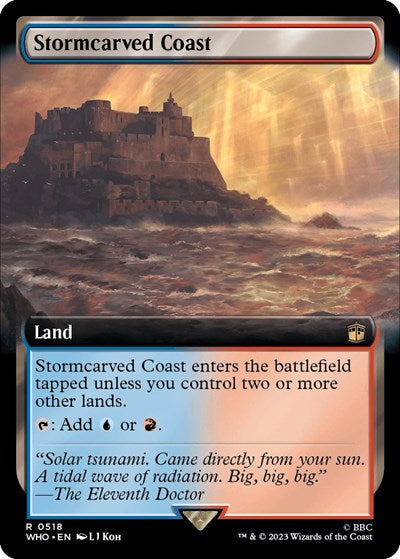 Stormcarved Coast (Extended Art) (Universes Beyond: Doctor Who) Near Mint