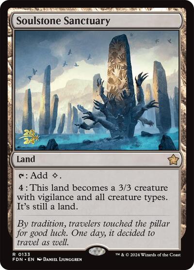 Soulstone Sanctuary (Promos: Prerelease Cards) Light Play Foil