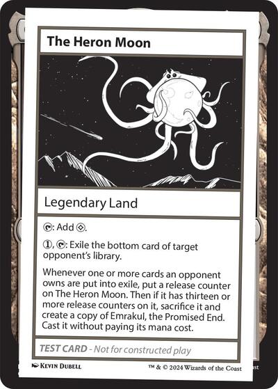 The Heron Moon (Mystery Booster 2 Playtest Cards) Near Mint