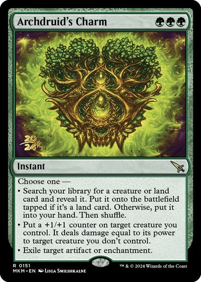 Archdruid's Charm (Promos: Prerelease Cards) Near Mint Foil