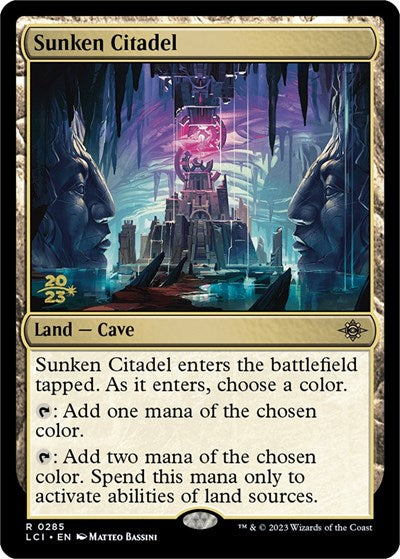 Sunken Citadel (Promos: Prerelease Cards) Light Play Foil