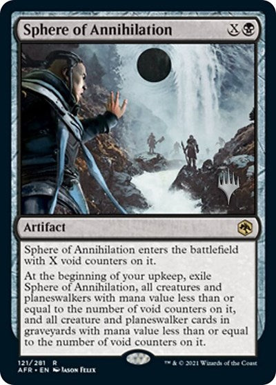 Sphere of Annihilation (Promo Pack: Adventures in the Forgotten Realms) Near Mint