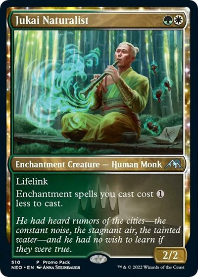 Jukai Naturalist (Promo Pack: Kamigawa: Neon Dynasty) Light Play Foil