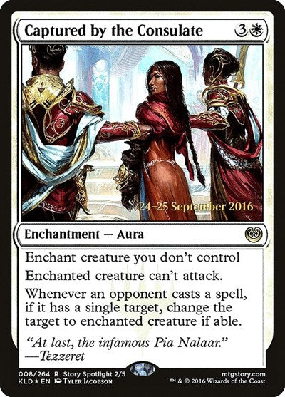 Captured by the Consulate (Promos: Prerelease Cards) Medium Play Foil