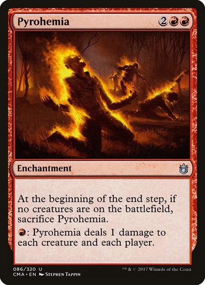 Pyrohemia (Commander Anthology) Damaged / Poor