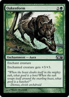Oakenform (Magic 2010 Core Set) Medium Play