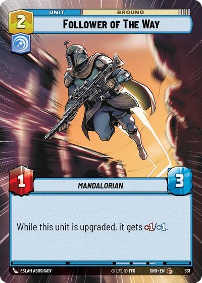 Follower of the Way (Hyperspace) (Shadows of the Galaxy) Near Mint Foil