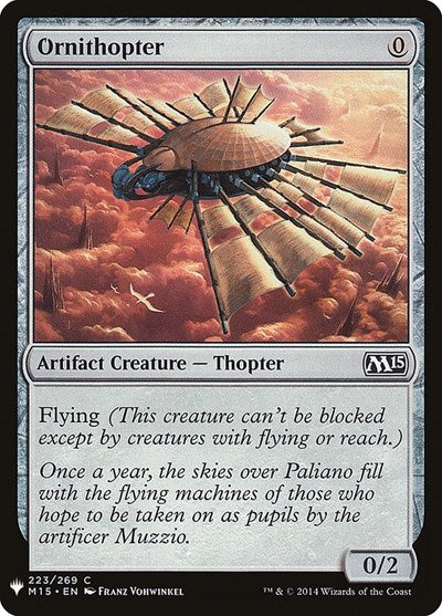 Ornithopter (Mystery Booster) Near Mint