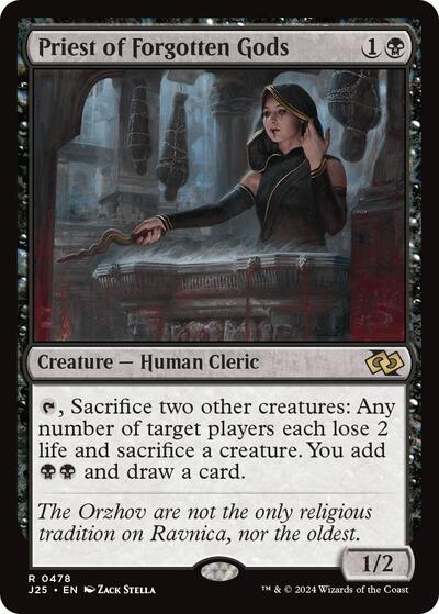 Priest of Forgotten Gods (Foundations Jumpstart) Near Mint