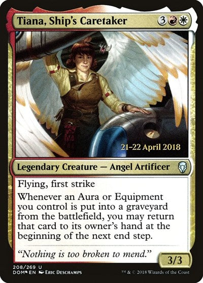 Tiana, Ship's Caretaker (Promos: Prerelease Cards) Light Play Foil