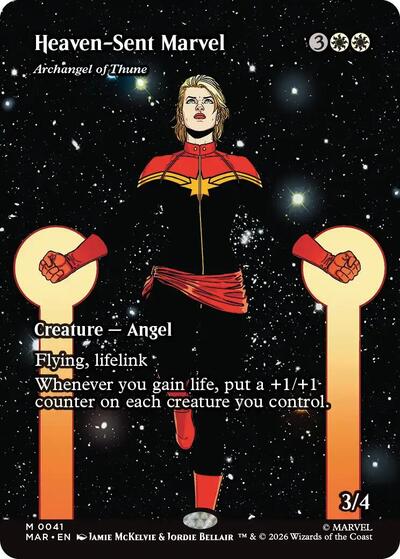 Heaven Sent Marvel Archangel of Thune Borderless|1|0|0.00