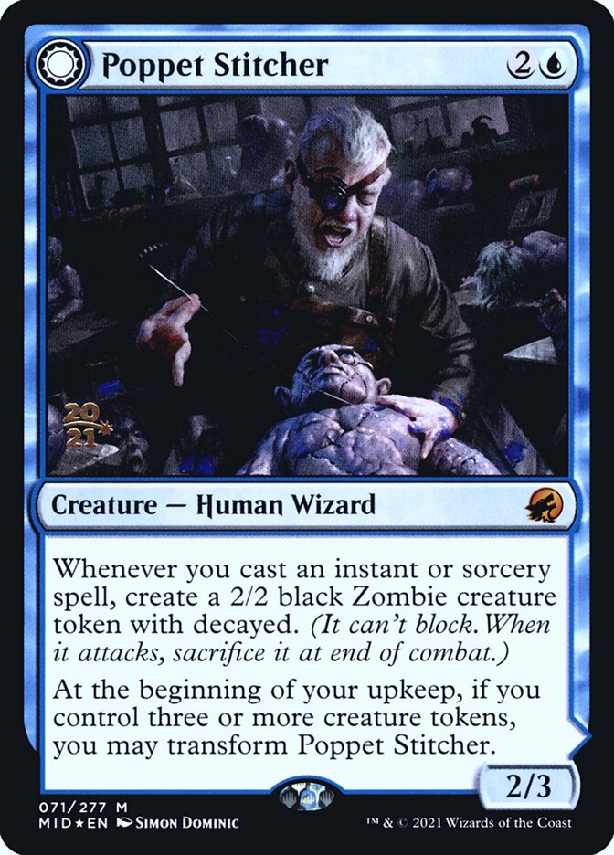 Poppet Stitcher // Poppet Factory (Promos: Prerelease Cards) Near Mint Foil