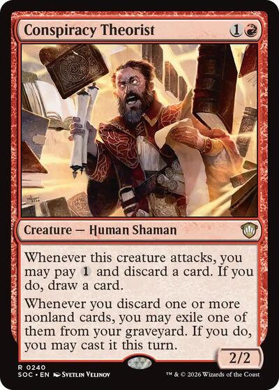 Conspiracy Theorist (Commander: Secrets of Strixhaven) Near Mint