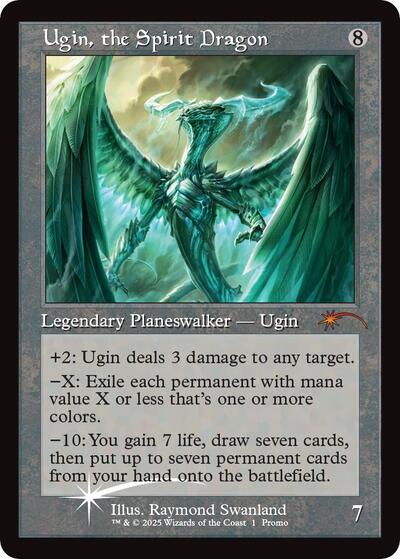 Ugin, the Spirit Dragon (Retro Frame) (Secret Lair) Near Mint Foil