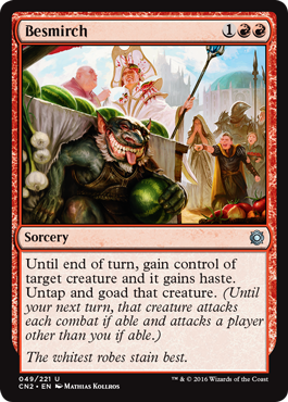 Besmirch (Conspiracy: Take the Crown) Medium Play Foil