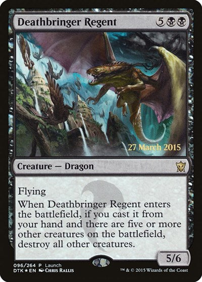 Deathbringer Regent (Promos: Launch Party and Release Event) Heavy Play Foil