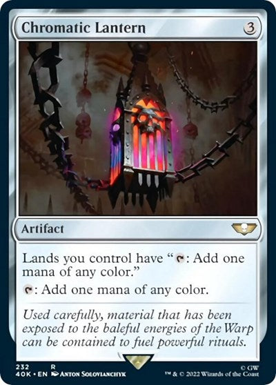 Chromatic Lantern (Surge Foil) (Universes Beyond: Warhammer 40K) Light Play Foil