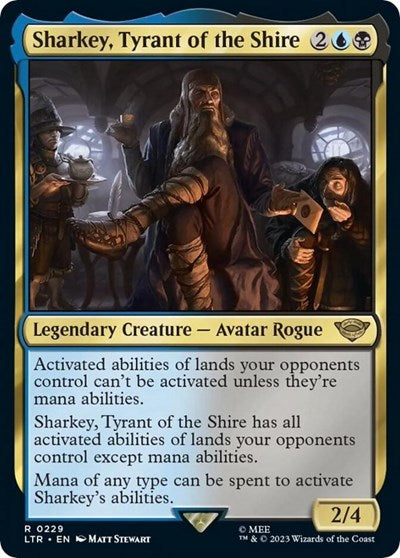 Sharkey, Tyrant of the Shire (Universes Beyond: The Lord of the Rings: Tales of Middle-earth) Light Play
