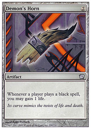 Demon's Horn (9th Edition) Near Mint Foil