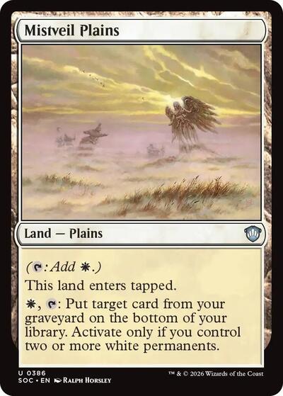 Mistveil Plains (Commander: Secrets of Strixhaven) Near Mint