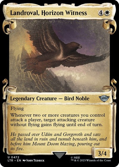 Landroval, Horizon Witness (Showcase Scrolls) (Universes Beyond: The Lord of the Rings: Tales of Middle-earth) Light Play