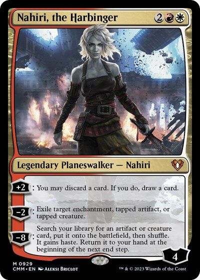 Nahiri, the Harbinger (Commander Masters) Light Play