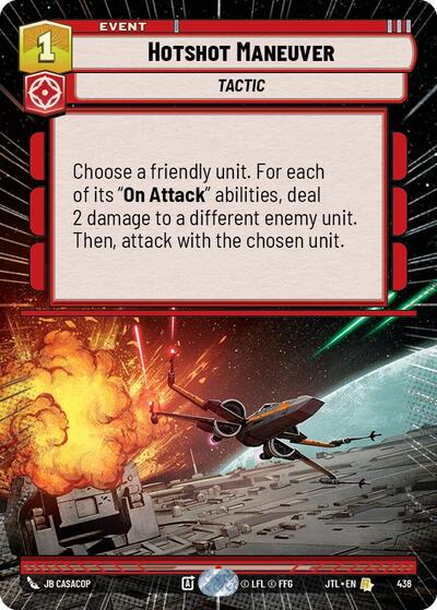 Hotshot Maneuver (Hyperspace) (Jump to Lightspeed) Near Mint