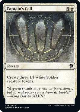 Captain's Call (Dominaria United) Medium Play