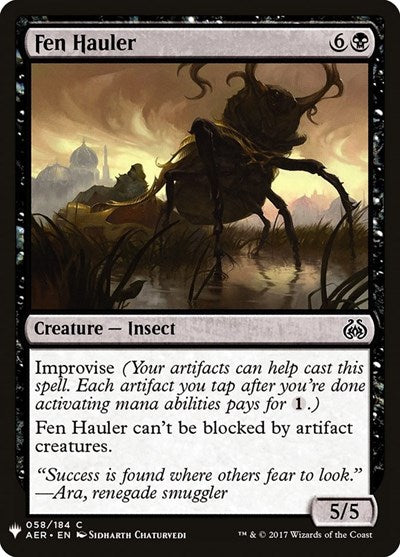 Fen Hauler (Mystery Booster) Light Play