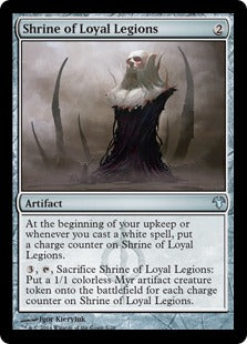 Shrine of Loyal Legions (Modern Event Deck 2014) Medium Play