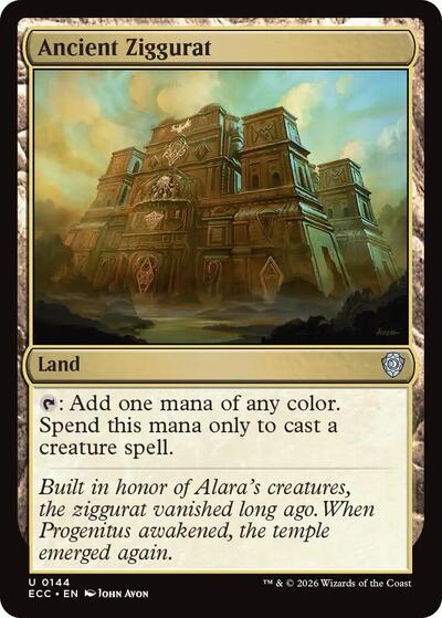 Ancient Ziggurat (Commander: Lorwyn Eclipsed) Near Mint