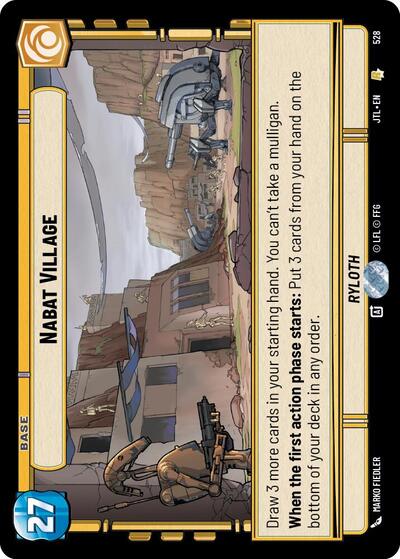 Nabat Village (Foil) (Jump to Lightspeed) Near Mint Foil