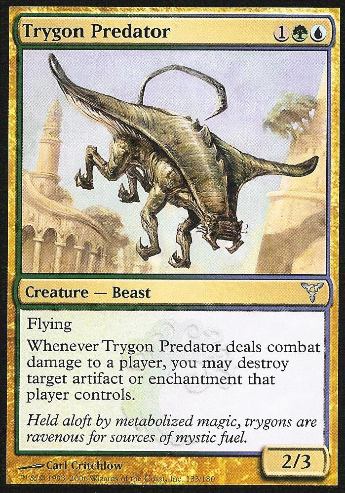 Trygon Predator (Dissension) Light Play Foil