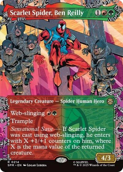 Scarlet Spider Ben Reilly Borderless|4|0|0.00